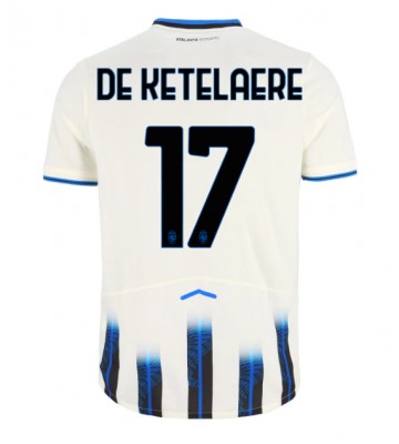 Atalanta Charles De Ketelaere #17 Udebanetrøje 2025-26 Kortærmet